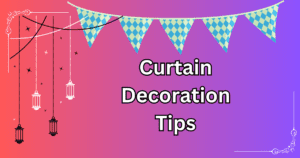 creative ideas to decorate your curtains